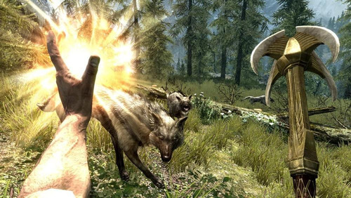 The Elder Scrolls V: Skyrim - Xbox 360 - Mídia Física + Mapa (Usado)