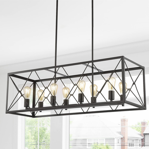 Galax Led Colgante Industrial Hierro Ajustable Bohemio Casa