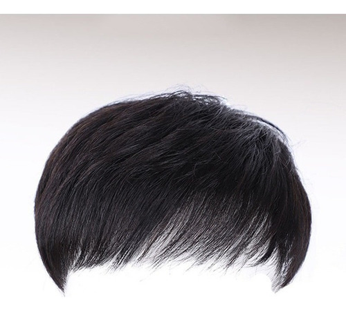 Hombres Pelucas De Pelo Corto Peluquín Sistema De Reemplazo