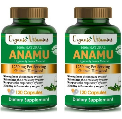 Anamu All Nue 1250 Mg Pack 2 - Unidad a $1045