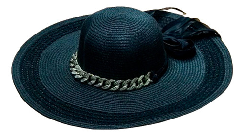 Sombrero Pava Playero Para Dama Siliconado Gl3 Envio Gratis