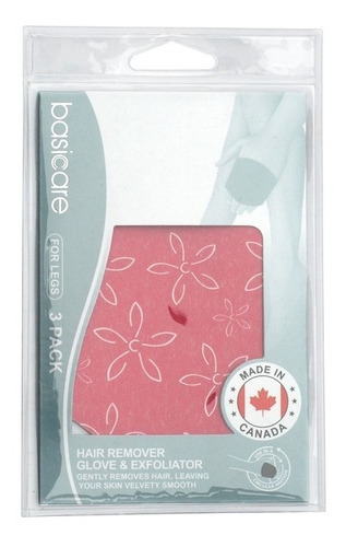 Guantes Exfoliante Y Removedor De Vellos Corporales Basicare