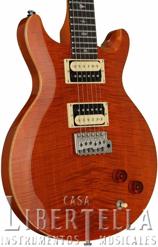 Guitarra Prs Se Cs4or Santana 24 Orange Nueva Garantia Funda