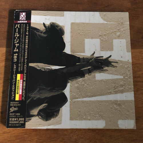 Pearl Jam - Ten / Re 2009 / Bonus / C/obi / Japones / Cd Pearl (Usado)