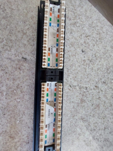 Pach Panel Amp Cat 5e 24 Portas