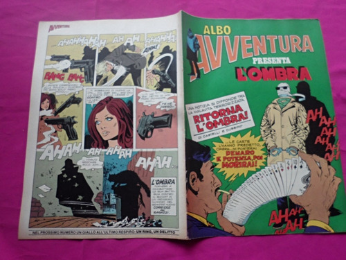 Albo Avventura L´ombra Historieta Comic Italiano Ritorna