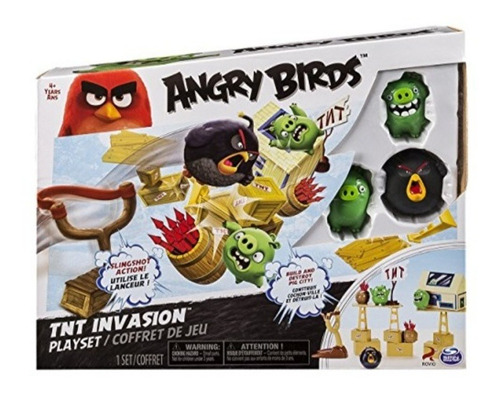 Angry Birds Playset Tnt Invasion. Original Spin Master
