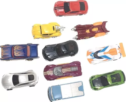 Carros Hot Wheels - Kit Coleção com 10 - Sortidos - Mattel no Shoptime