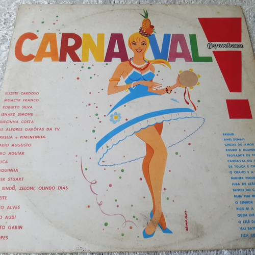 Carnaval Copacabana! Isnard Sinome Dora Lopes Arrelia Etc Lp