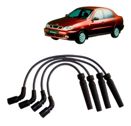 Cables De Bujia Para Daewoo Lanos 1.5 16 Val A15sms 98/03