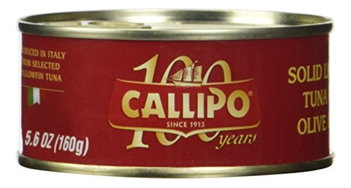 AtĂșn Enlatado En Aceite De Oliva Italiano Callipo 5.6 Onzas