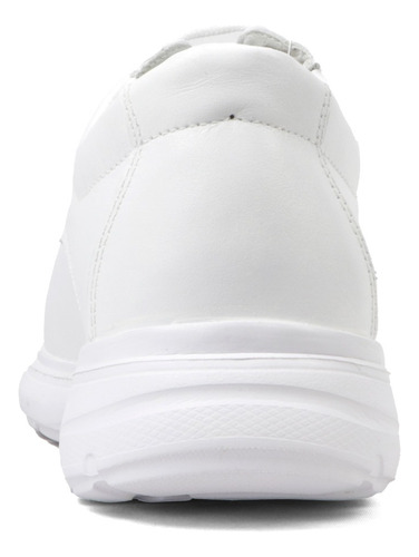 Zapato Hombre Uso Clínico Piel De Seda 4010 Blanco 22-29