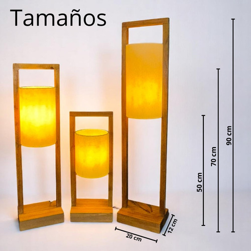 Lámpara De Pie Tkl Luminar Aurora 90 Cm Marrón Beige