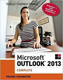 Microsoft Outlook 2013 Complete (shelly Cashman Series)