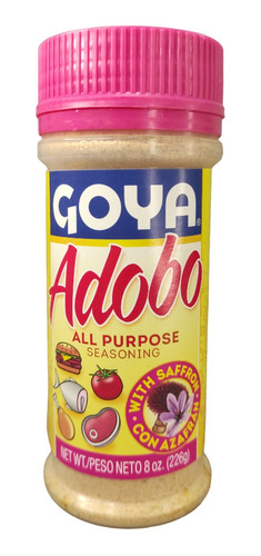 Adobo Con Azafrán Goya 226g