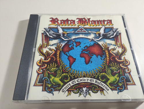 Rata Blanca - Entre El Cielo Y El Infierno - 1° Ed Ind. Arg.