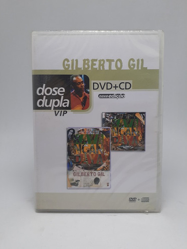 Dvd + Cd Gilberto Gil - Dose Dupla