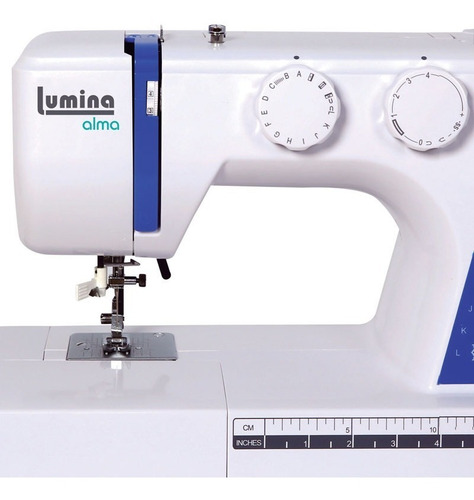 Imagen 7 de 10 de Maquina Recta Coser Lumina Alma 24 Diseños De Puntadas Domes