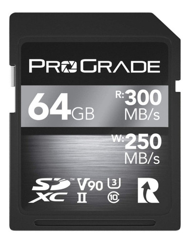 Memoria Prograde Digital Sd 64gb 300mb/s 250mb/s V90