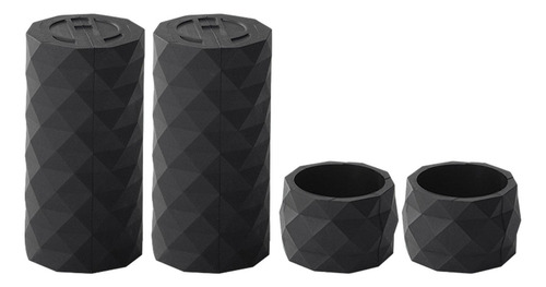 2 X 4 Uds Cintas Para Manillar De Bicicleta Funda Para Negro