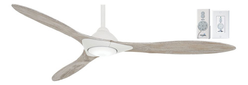 Minka-aire F868l-whf Elegante Ventilador De Techo Inteligent