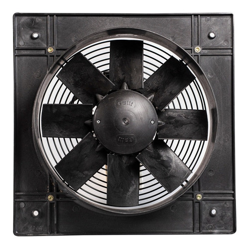 Imagen 1 de 10 de Extractor De Aire Axial Industrial 45 Cm P/ Pared Aro Plástico Gatti Ventilación