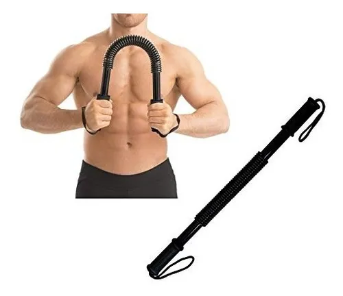 Barra Flexible De Fuerza Power Twister Para Pecho Brazos