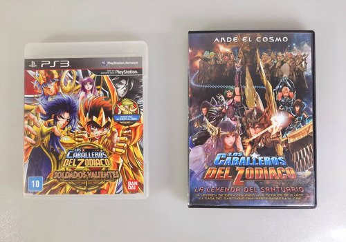 Los Caballeros Del Zodiaco + Dvd Ps3 Lenny Star Games