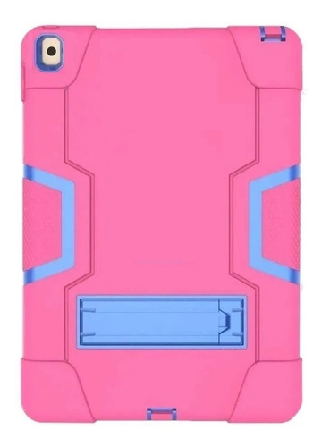 Funda Con Base Para Tablet Huawei Mediapad M5 Lite 10 10.1 Color Rosa Con Azul