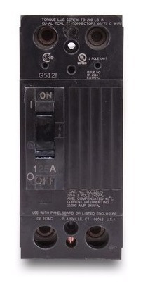 Imagen 2 de 3 de Breaker Tqd 2x125, 2x150,2x175,2x200 General Electric