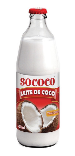 Leche De Coco Tradicional Sococo Brasil Pack X 5 Un X 500ml!