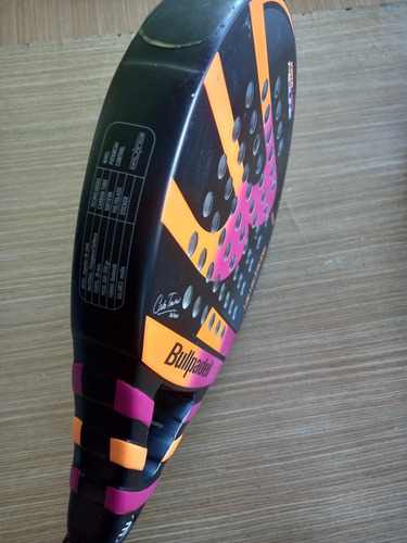 Paleta De Padel Bullpadel Kata Light Importada España Carbon (Usado)