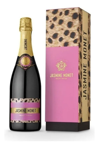 Vino Espumante Jasmine Monet Pink 750ml C/estuche