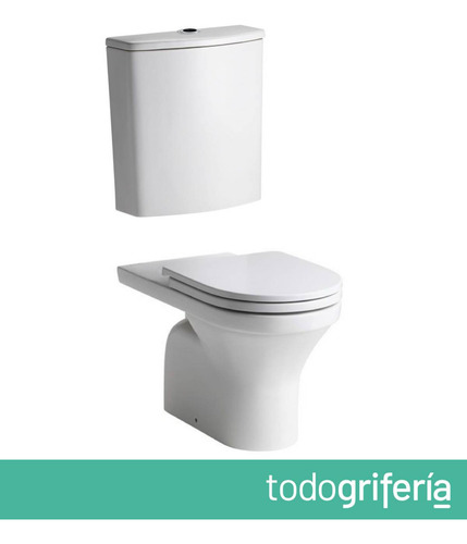 Inodoro Ferrum Varese Largo Deposito Touchless Y Tapa Ttxus