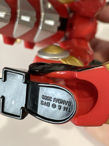 Power Rangers Dino Thunder Transforming Trex Red Ranger Rojo (Usado)