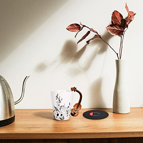 Regalos Maustic Para Amantes De La Música, Taza De Violín De