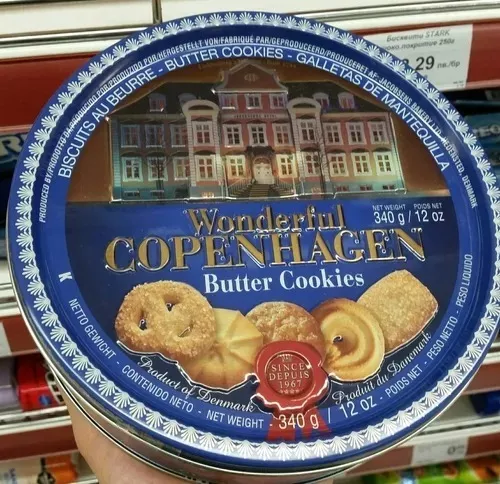 Galletas danesas o butter cookies