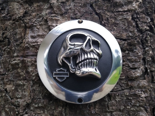 Tampa Primária Harley Davidson 883/1200 Mod. Skull Ii Perfil