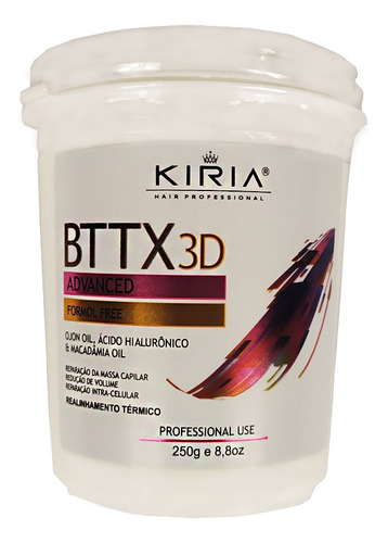 Kit 2 Botox Bttx 3d Free Kiria Hair - Atacado