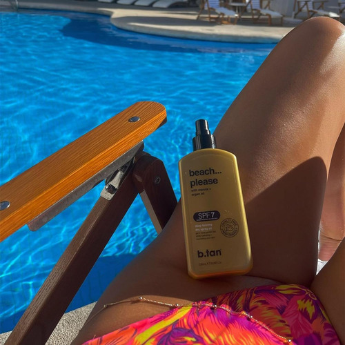 B.tan Spf 7 Deep Tanning Spray Seco | Playa... Por Favor ...