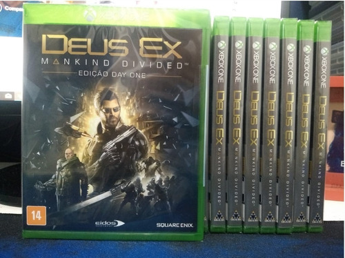 Deus Ex Mankind Divided Xbox One Mídia Física 100% Português