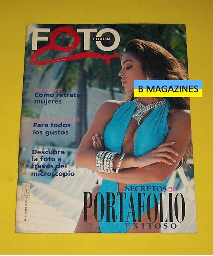 Bibi Gaytan Revista Foto Forum 1993 Gloria Trevi