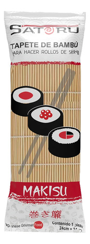 Tapete De Bambu Para Sushi Satoru 1 Pza