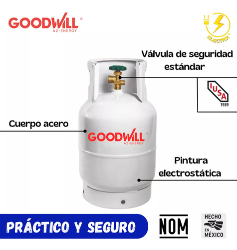 Tanque De Gas 10kg Lp Vacío Cilindro
