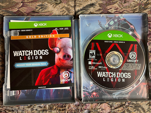 Watch Dogs: Legion Gold Edition Xbox One/series X (Usado)