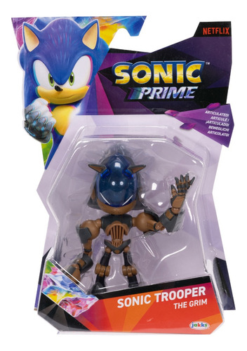 Sonic Grim Figura Articulada Accesorio 13cm Sonic Prime