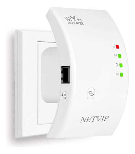 Netvip Extensor Wifi N300 Mbps Amplificador Señal Para Hogar