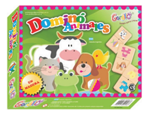 Domino Tematicos Numeros/animales/etc. - Tienda Mis Juguetes