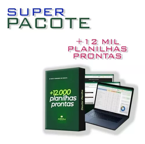 Planilha De Notas Escolares Pack15 K Excel 100% Editável