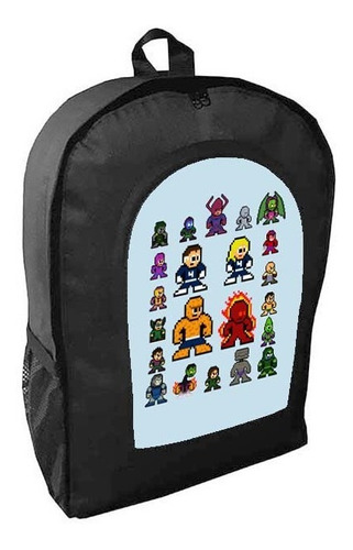 Mochila Los 4 Fantasticos Super Heroes Modelo Ab5